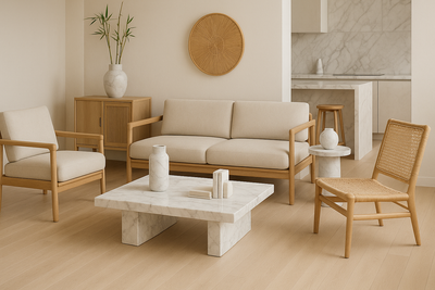 Japandi-stijl: een fusie van Japans minimalisme en Scandinavische gezelligheid